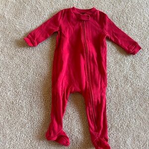 Pottery Barn Kids My First Christmas onesie, size 3-6 months